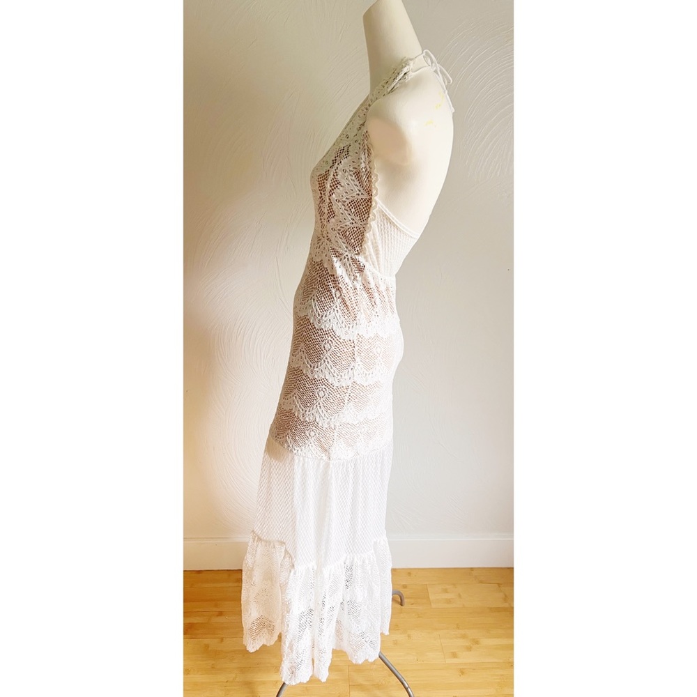 Nightcap White Lace Maxi Dress - Picture 3 of 16